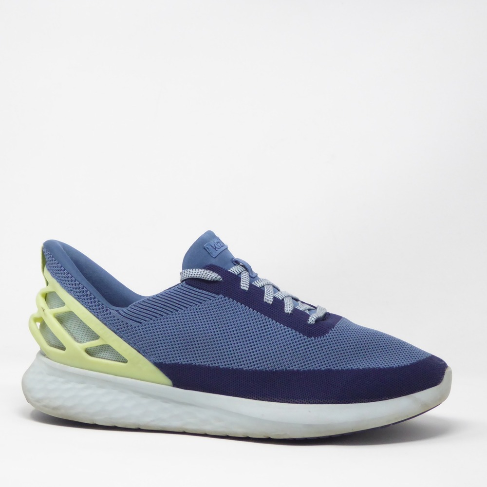 Kizik Athens Mens Sneakers Blue Hands-Free Slip-On Size 14 - Picture 2 of 11